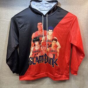 Men's Anime Hoodie 3D Printed Hooded Long Sleeve Pullover Sweatshirt‎ NWOT